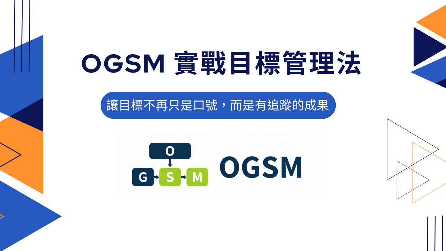 OGSM 實戰目標管理法